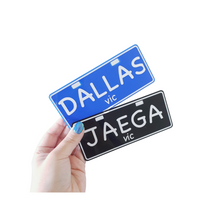 Personalised number plates. (FREE SHIPPING)